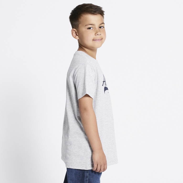 Printed tee "Thomas star" Grey melange 3
